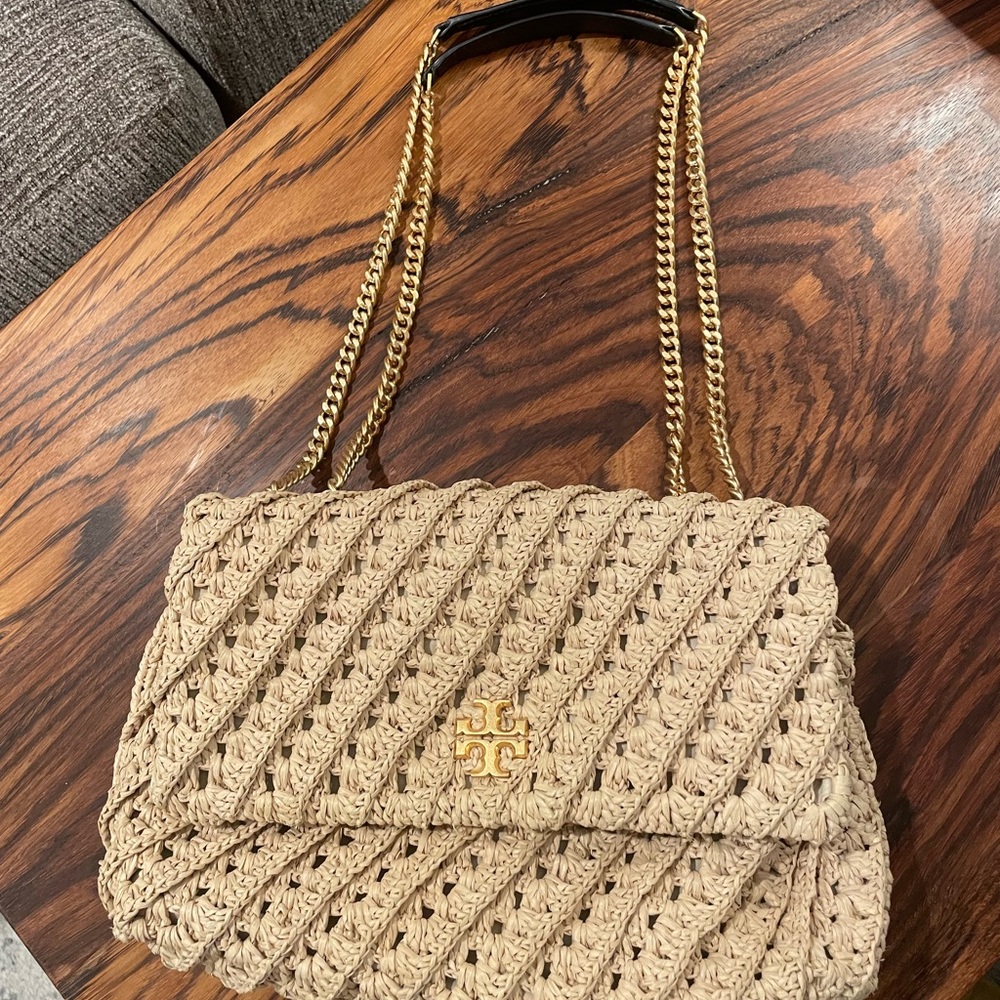 Tory Burch Kira Crochet Convertible Shoulder Bag